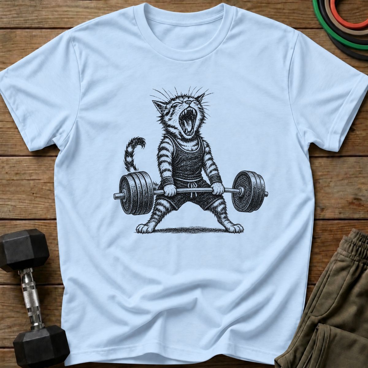 Cat Deadlift T-Shirt