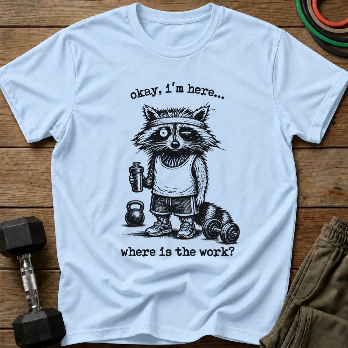 Tired Raccoon T-Shirt