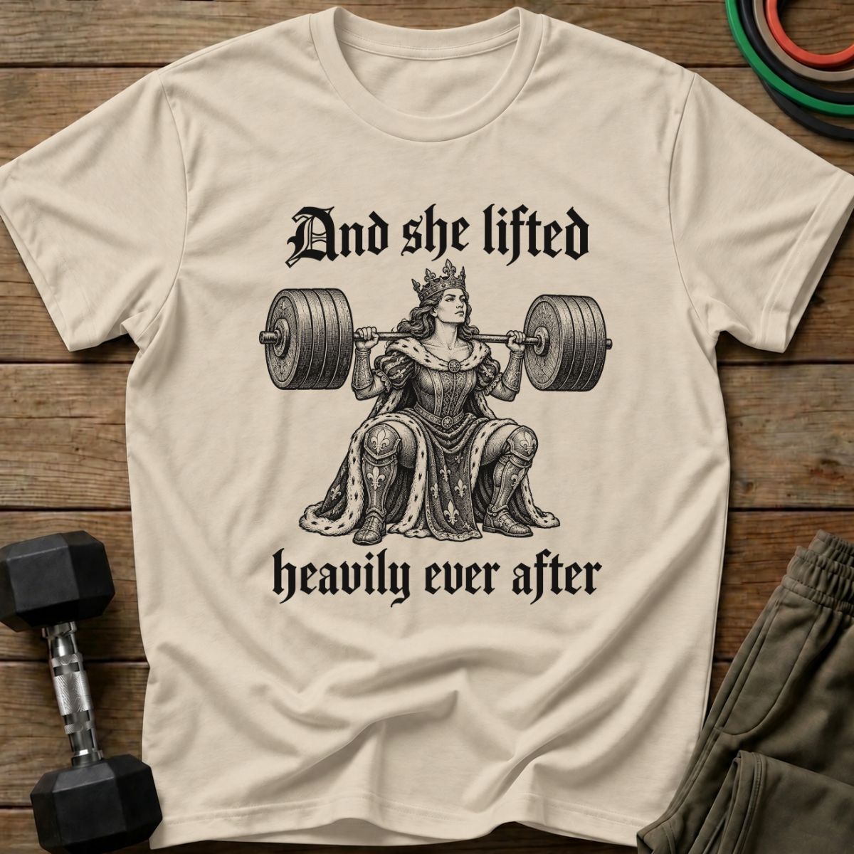 She Lifted T-Shirt
