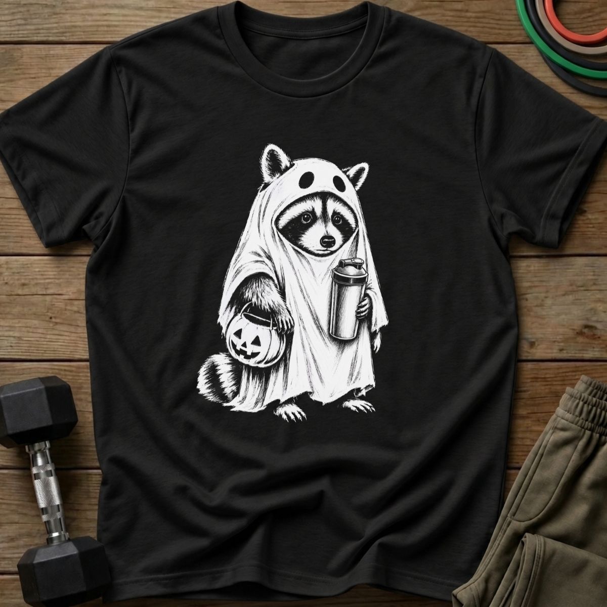 Raccoon Ghost T-Shirt
