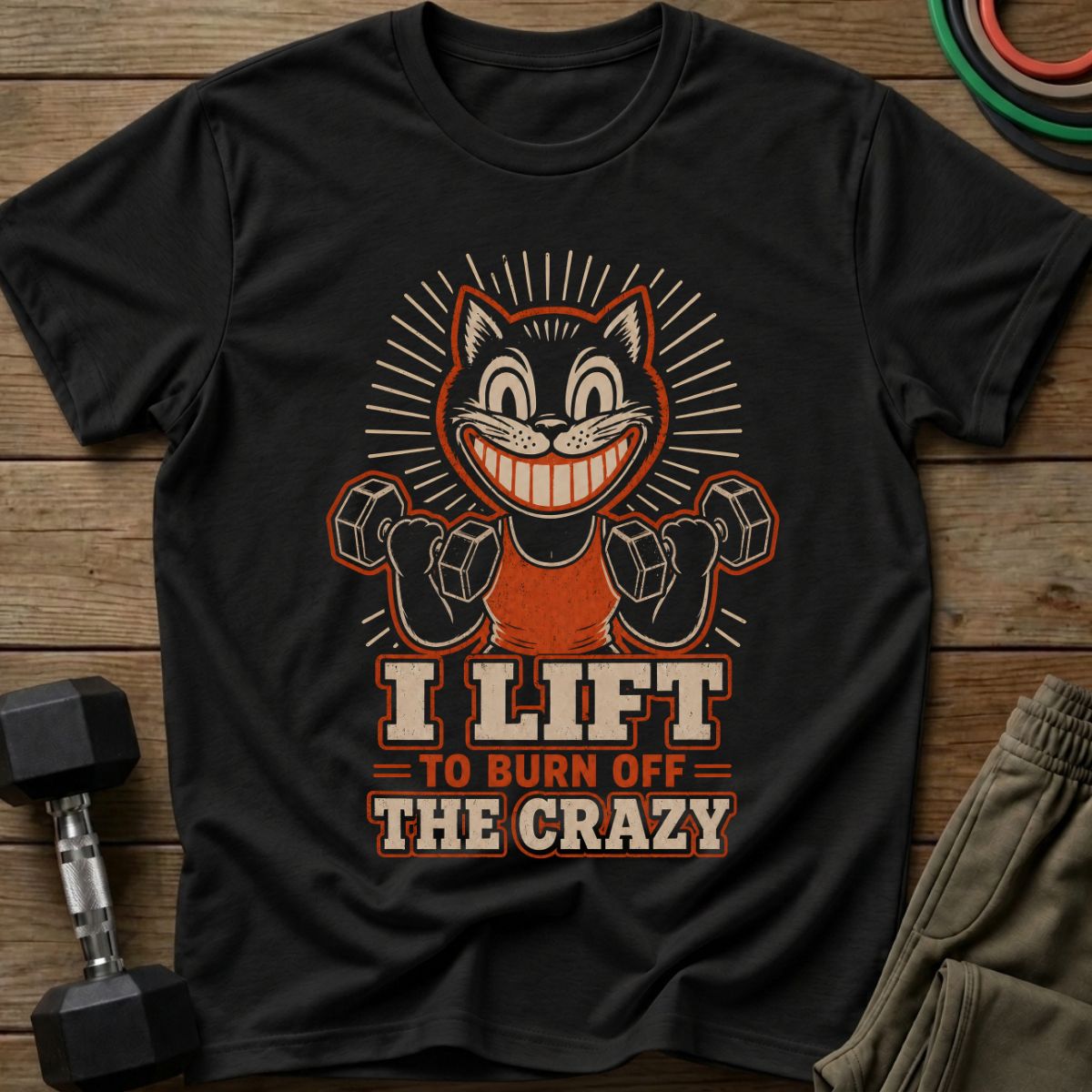 Crazy Cat T-Shirt