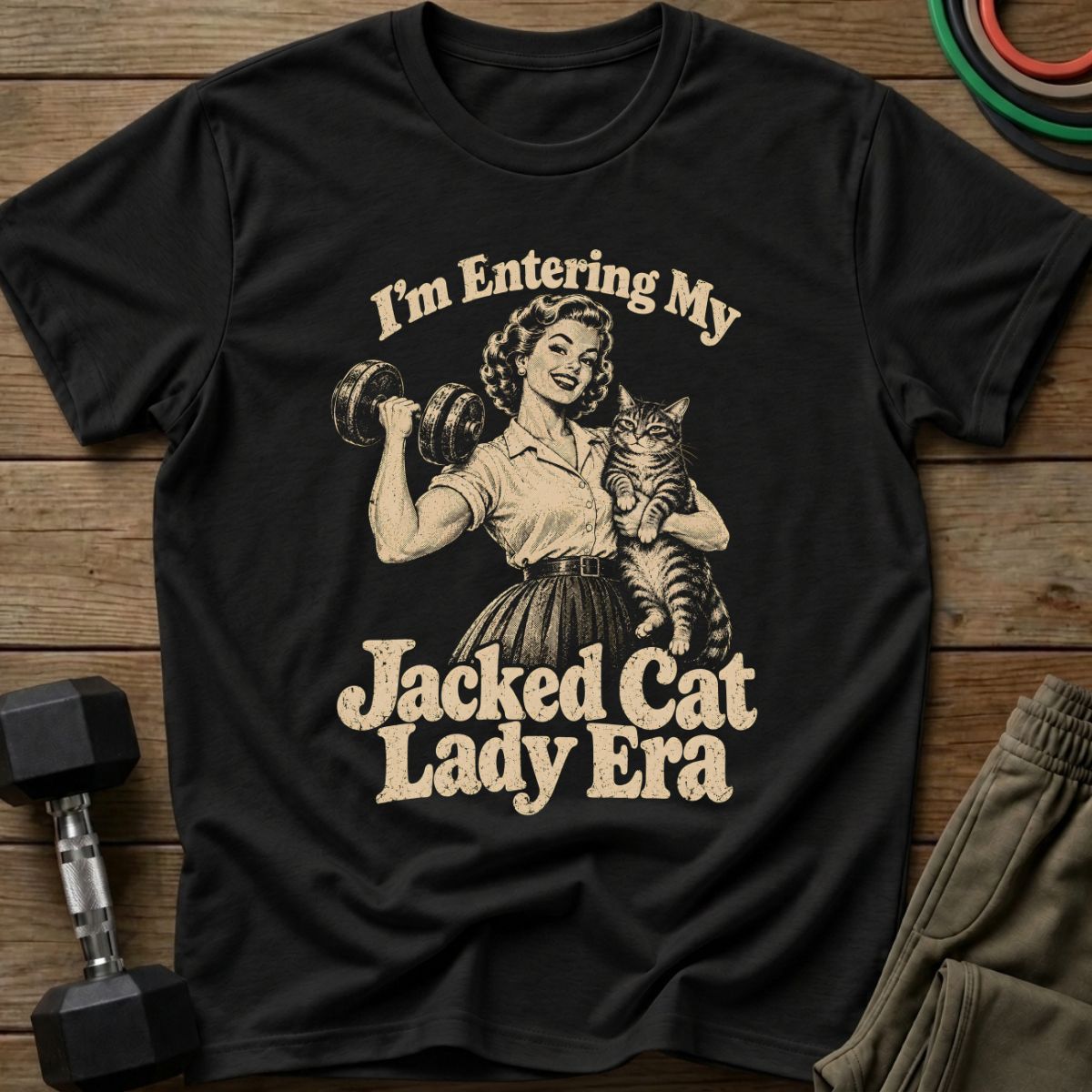Jacked Cat T-Shirt