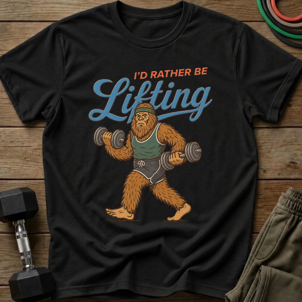 Lifting Bigfoot T-Shirt