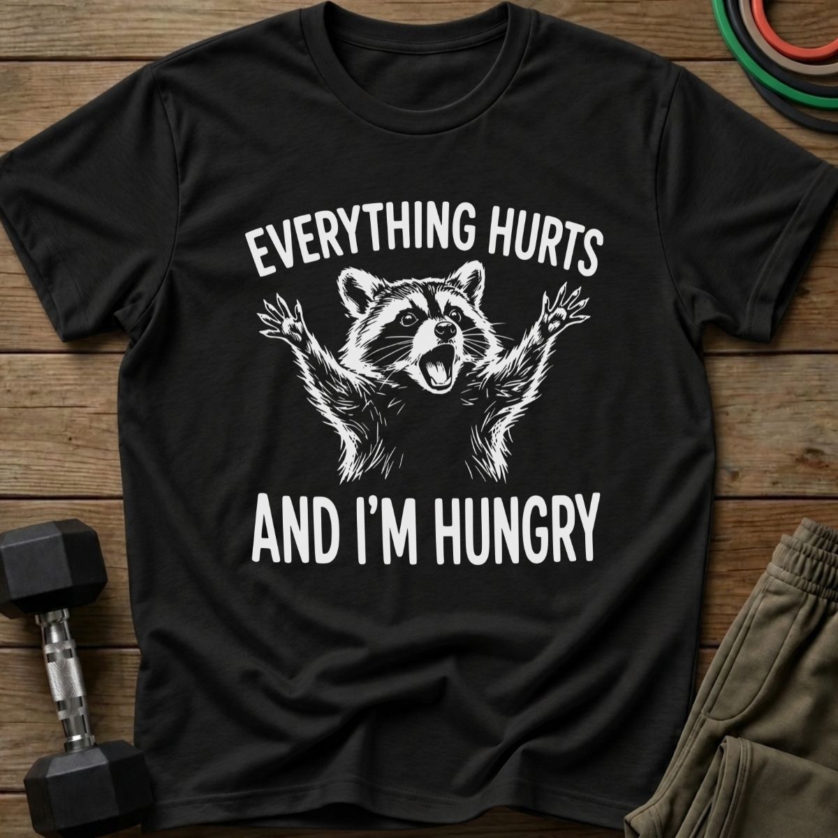 Raccoon Hurts T-Shirt