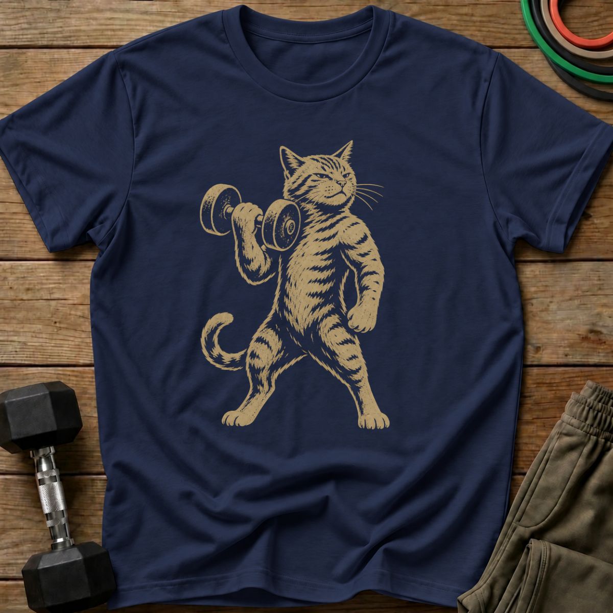 Biceps Cat T-Shirt