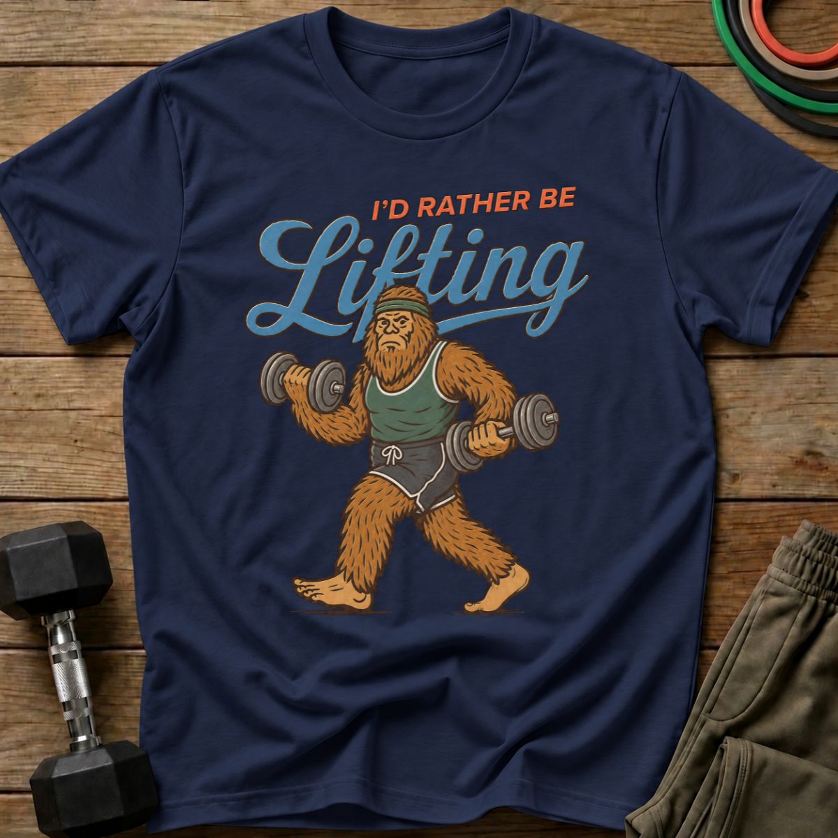 Lifting Bigfoot T-Shirt