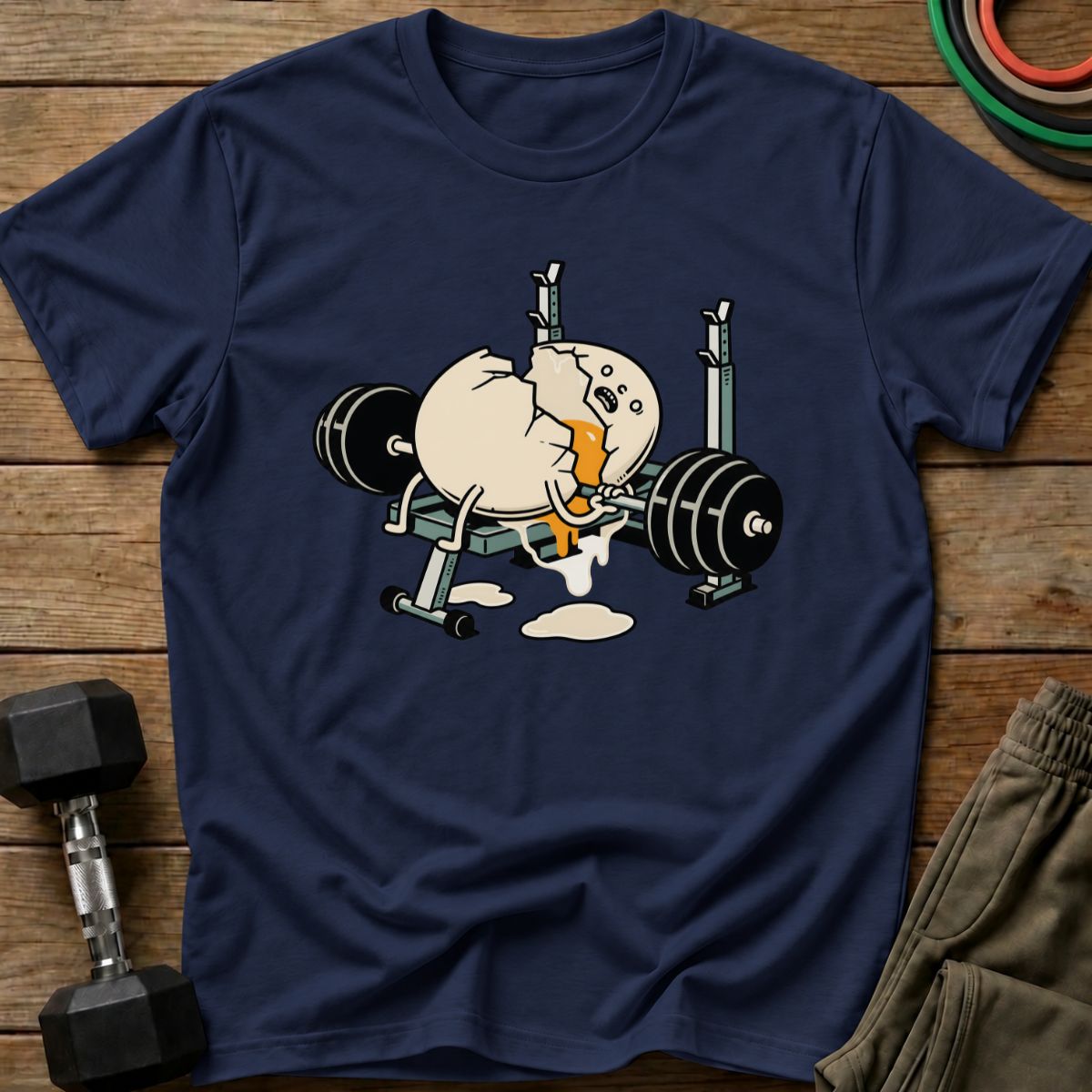 Egg Bench Press T-Shirt