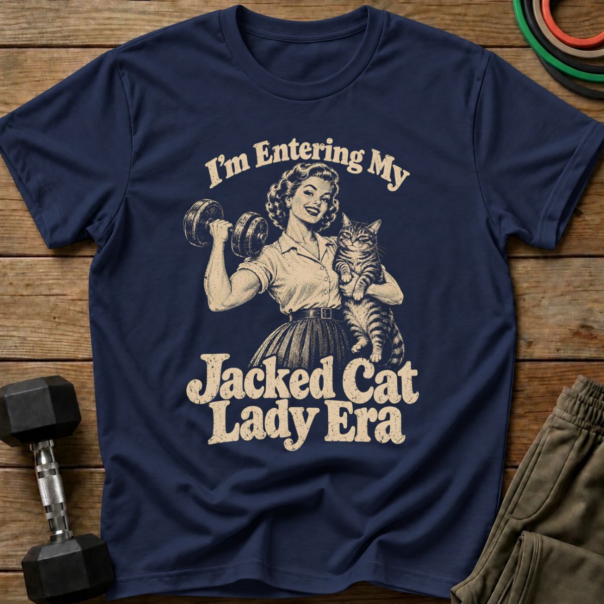 Jacked Cat T-Shirt