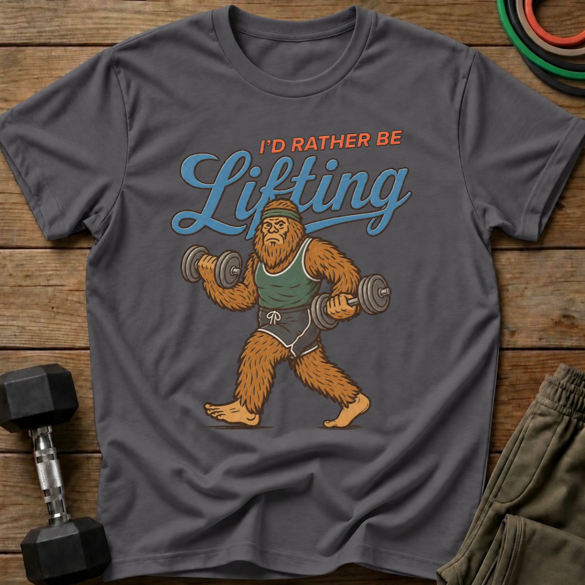 Lifting Bigfoot T-Shirt