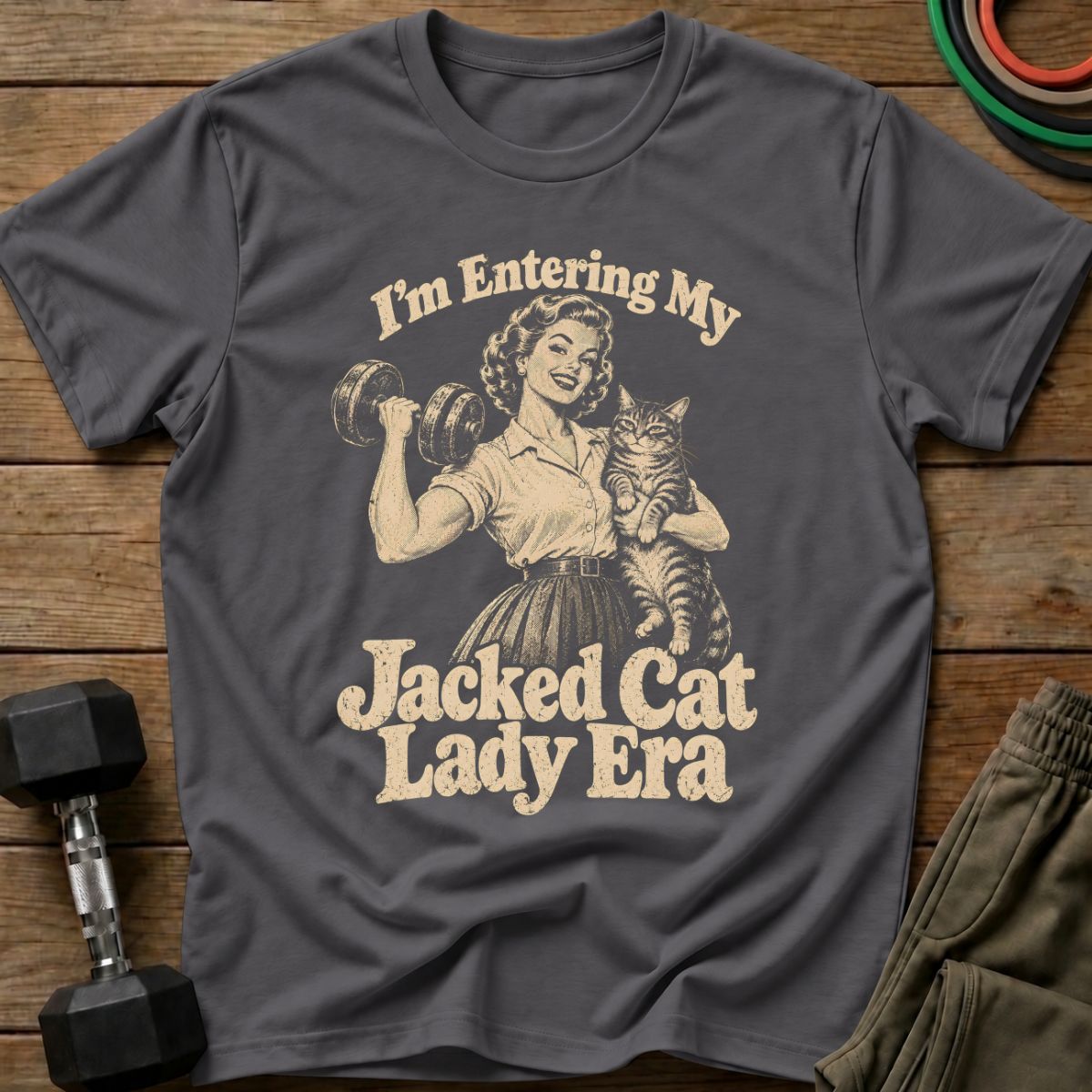 Jacked Cat T-Shirt