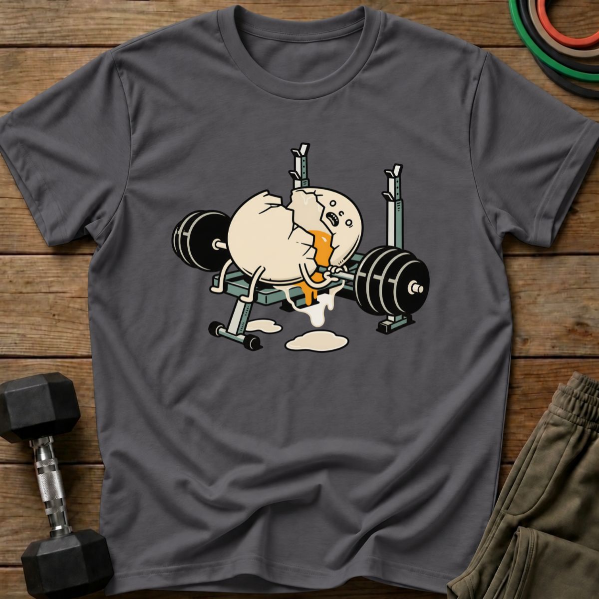 Egg Bench Press T-Shirt