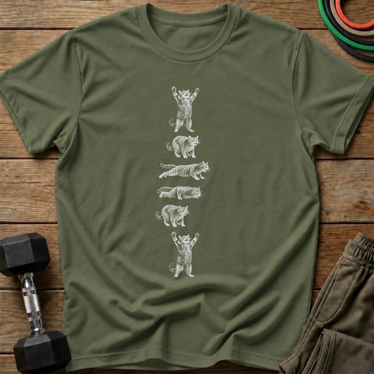 Burpees Cat T-Shirt
