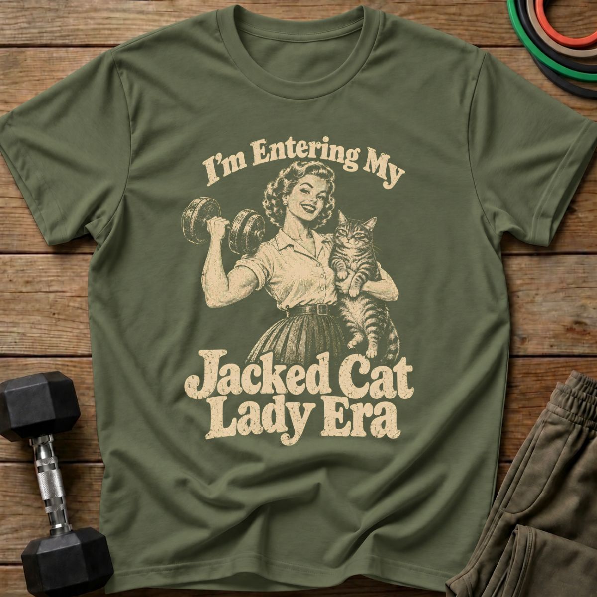 Jacked Cat T-Shirt