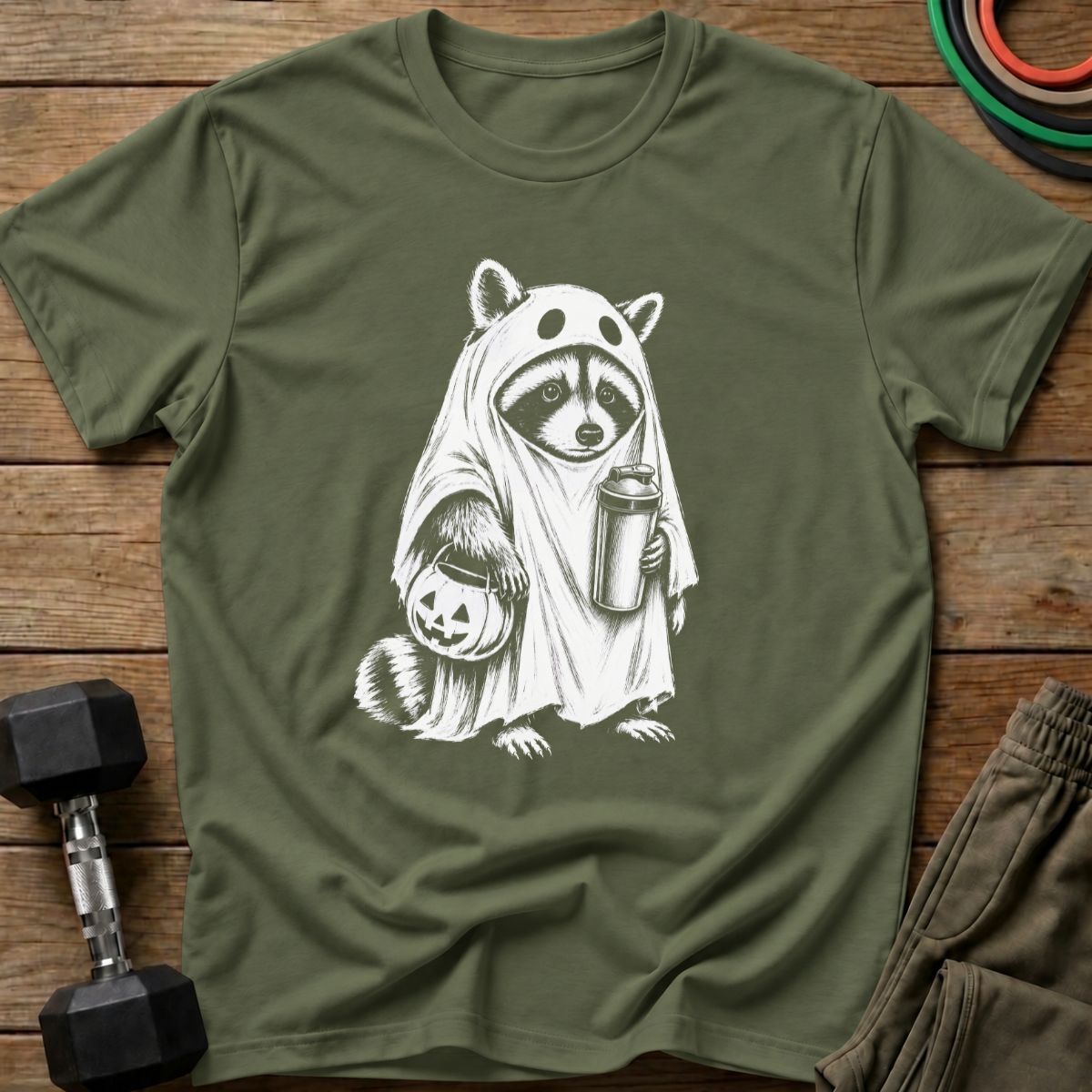 Raccoon Ghost T-Shirt