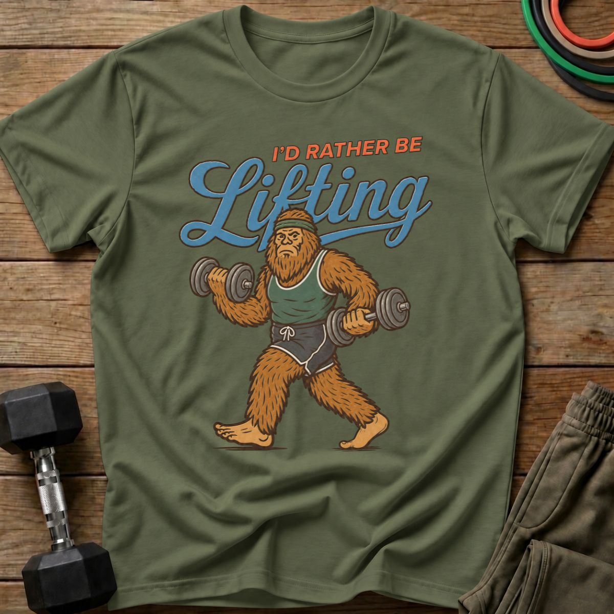 Lifting Bigfoot T-Shirt