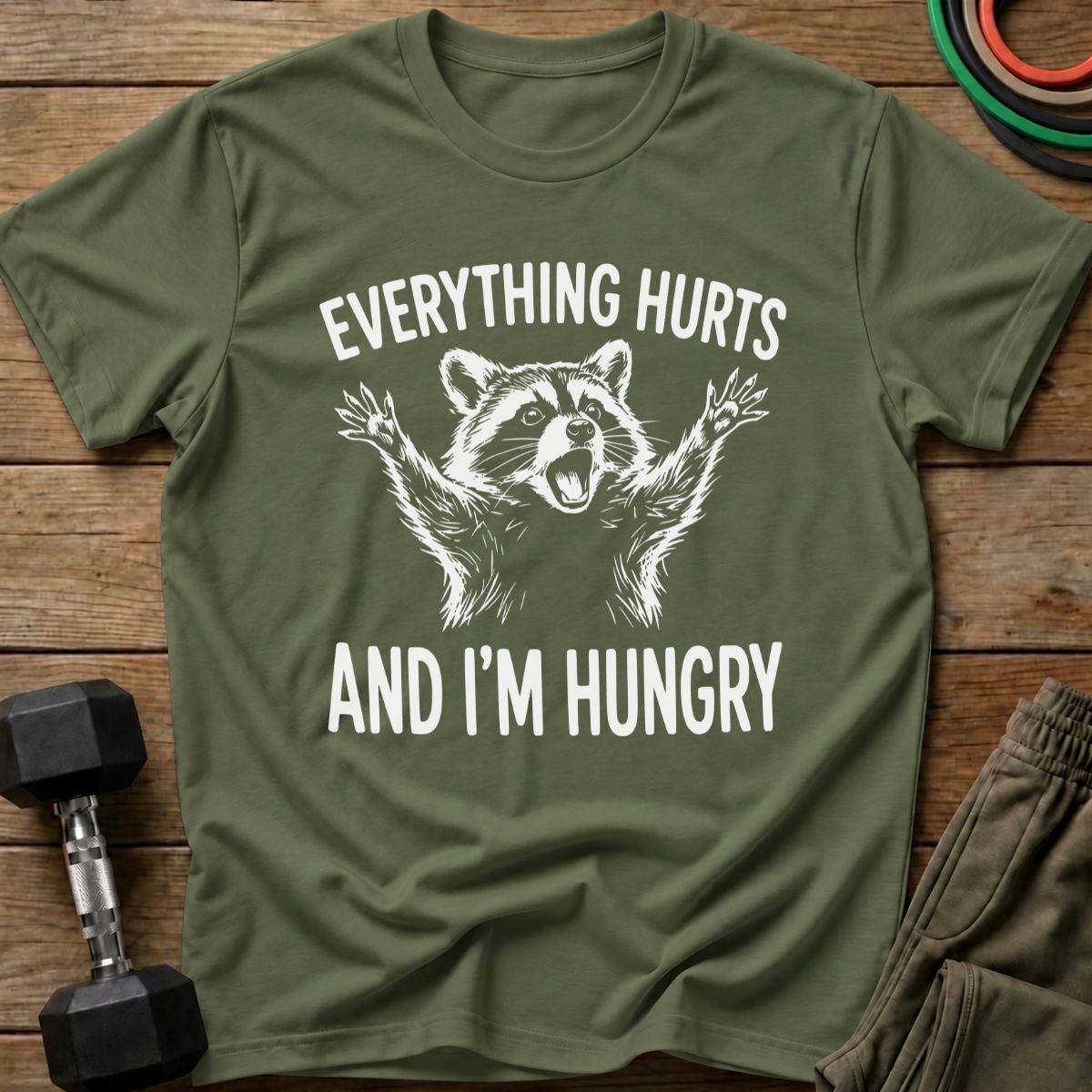 Raccoon Hurts T-Shirt