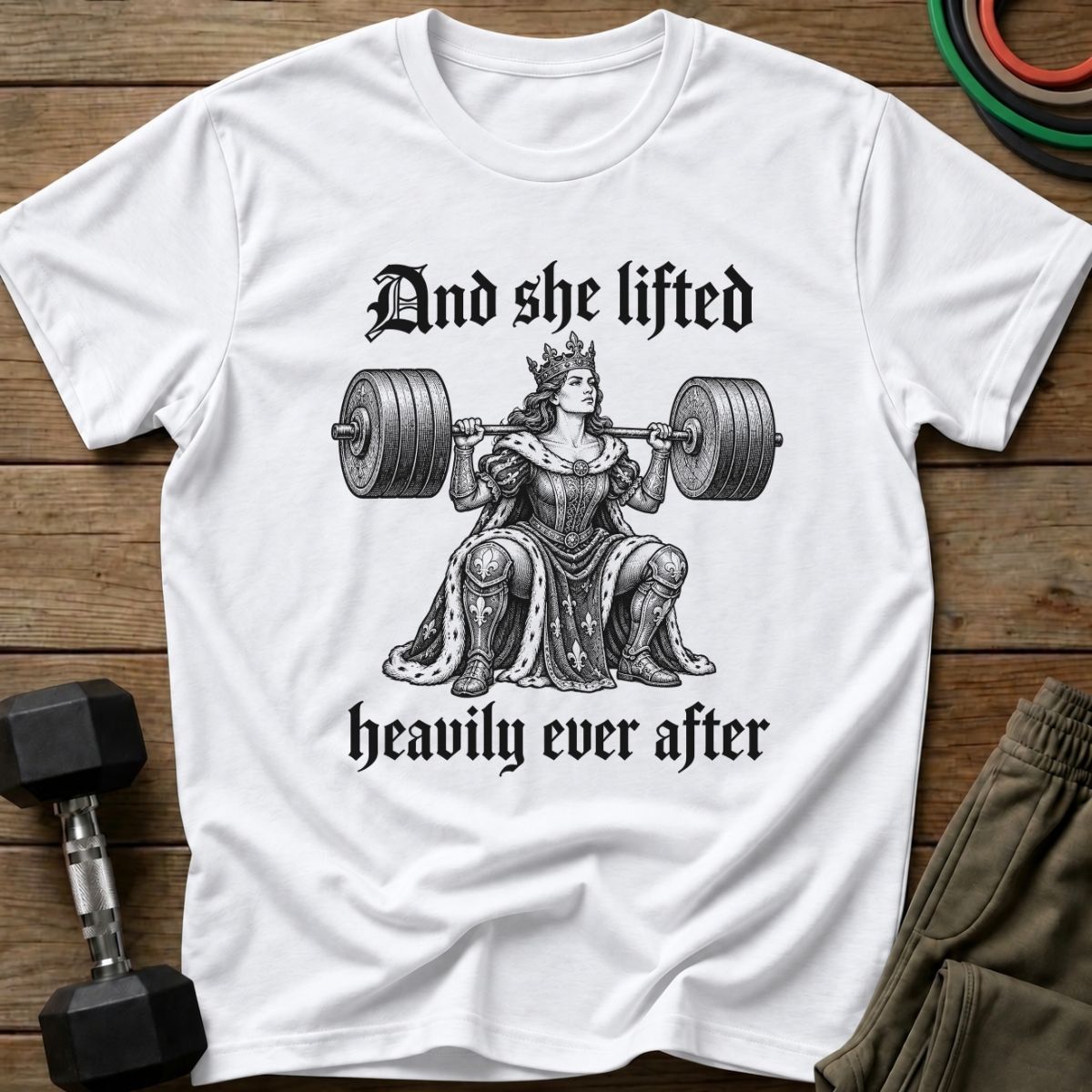 She Lifted T-Shirt