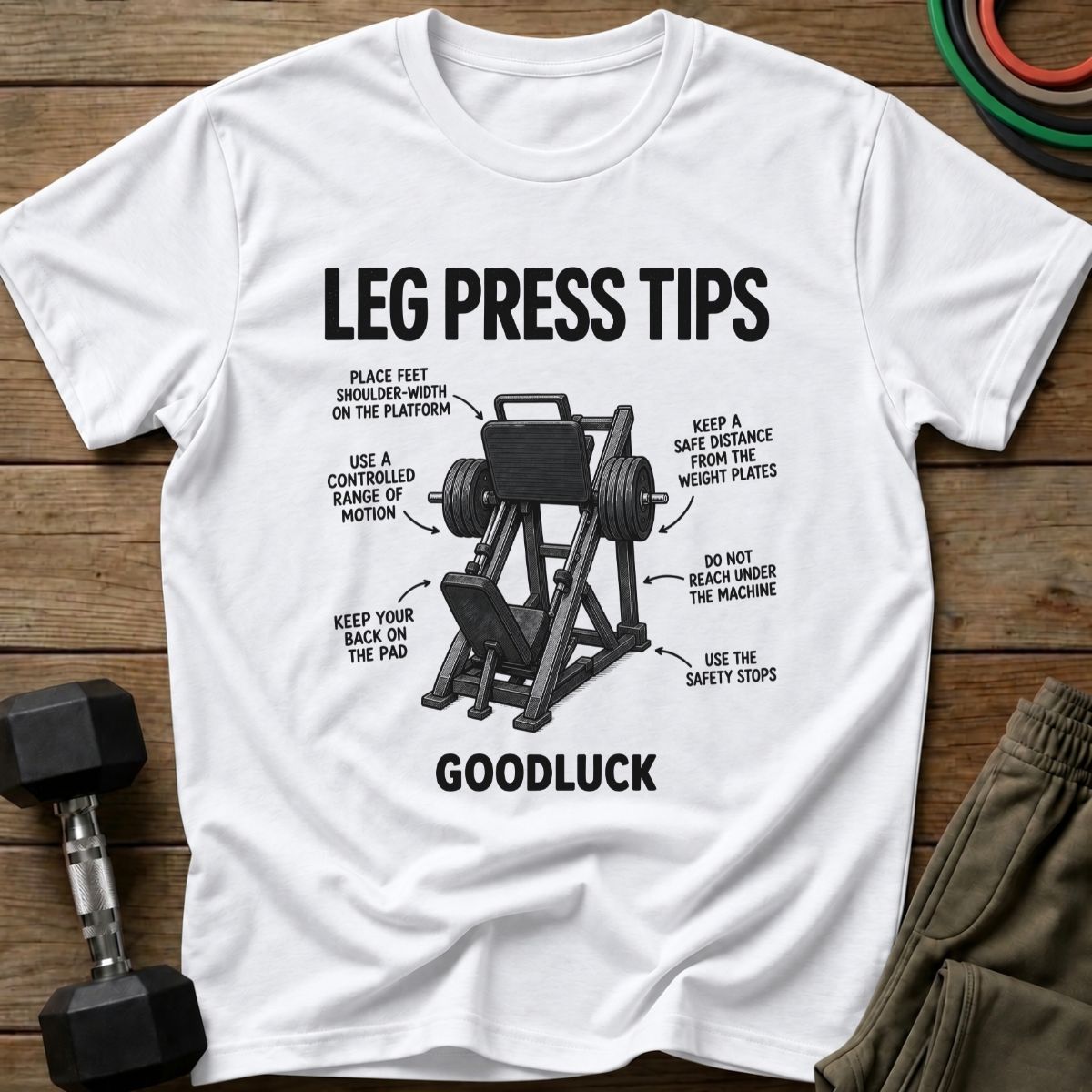 Leg Press T-Shirt