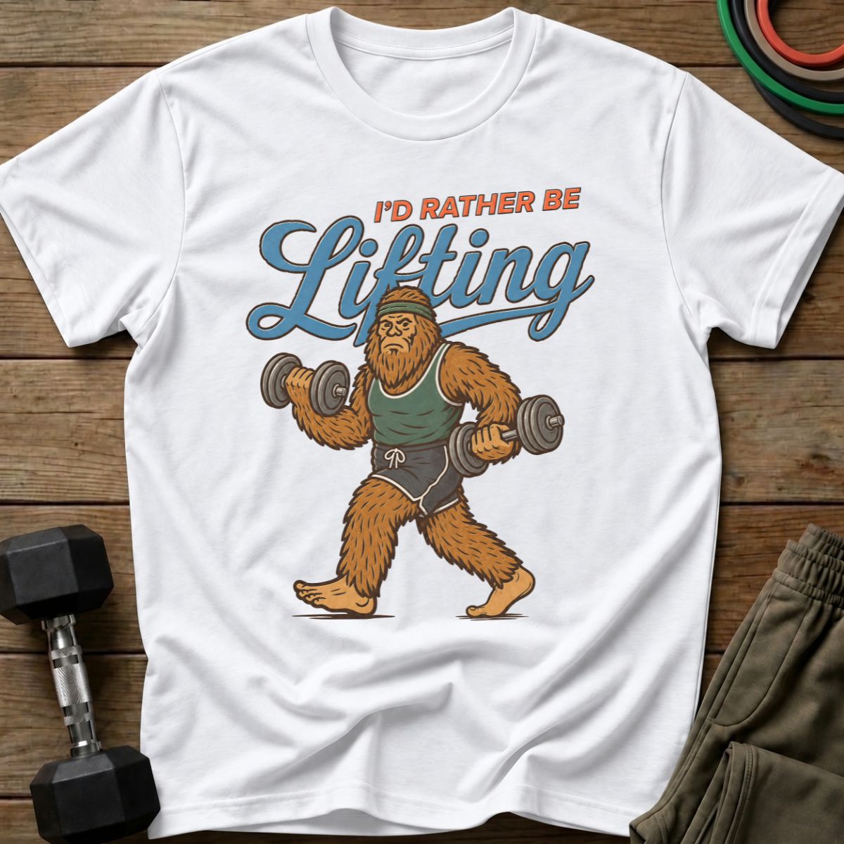 Lifting Bigfoot T-Shirt