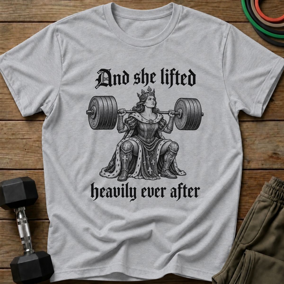 She Lifted T-Shirt