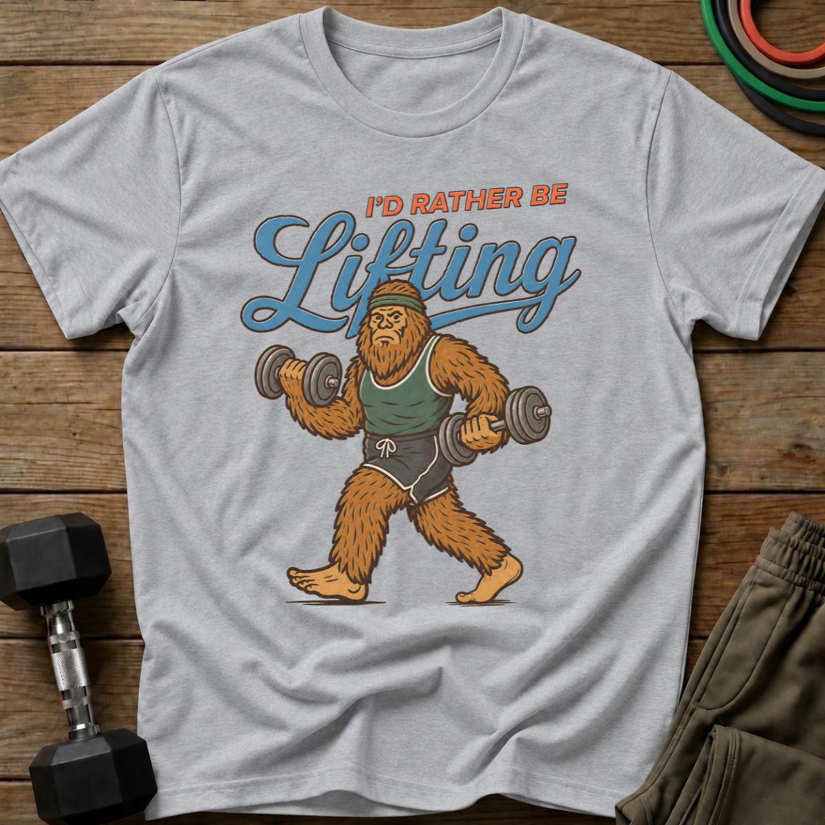 Lifting Bigfoot T-Shirt
