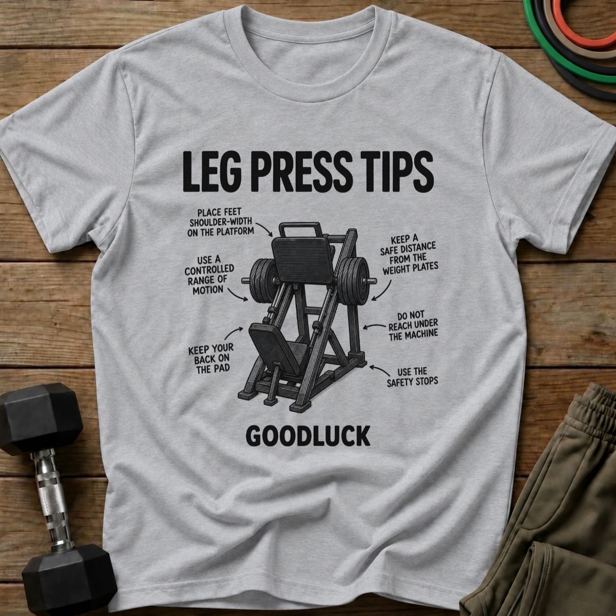 Leg Press T-Shirt