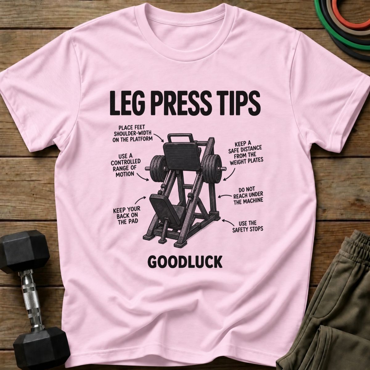 Leg Press T-Shirt