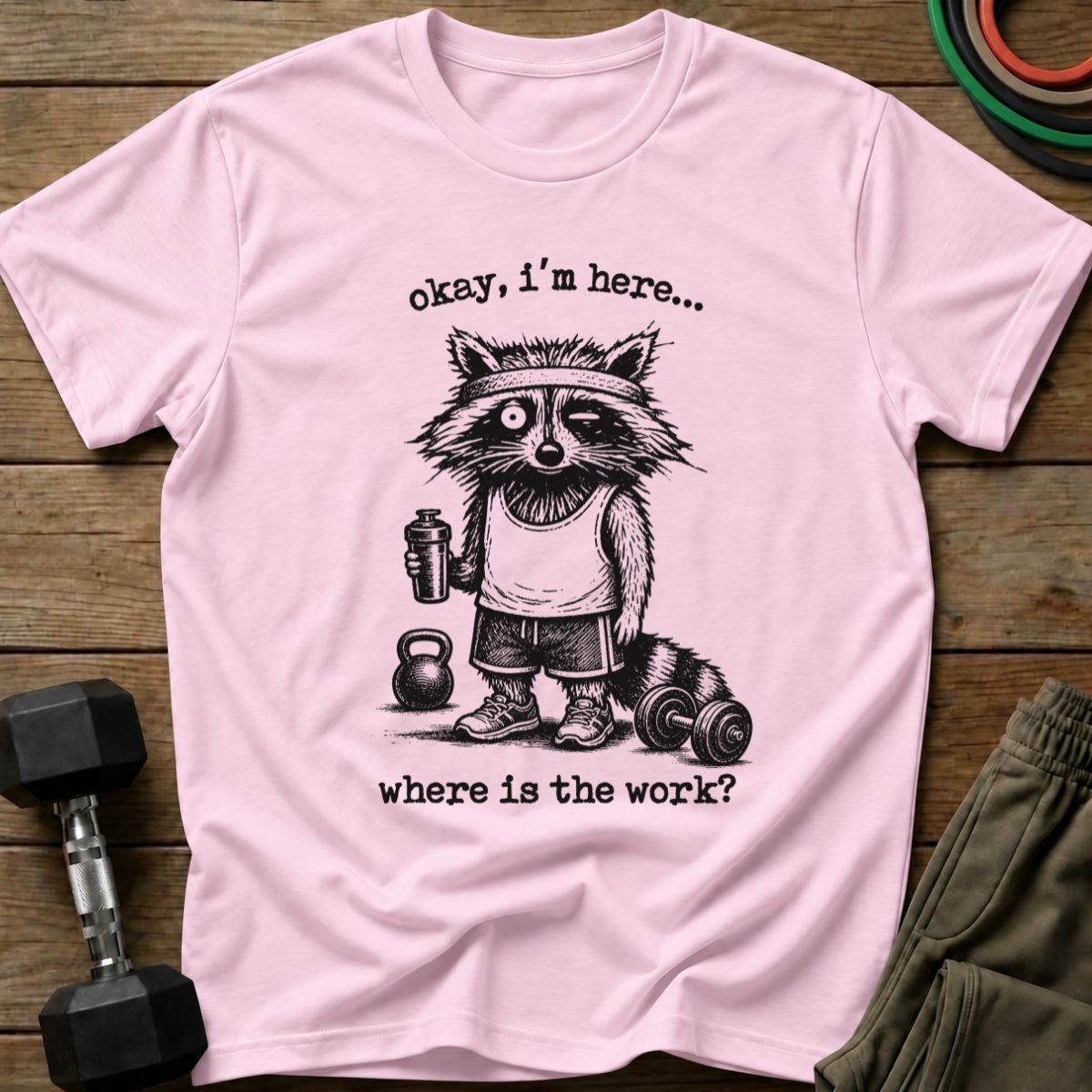 Tired Raccoon T-Shirt