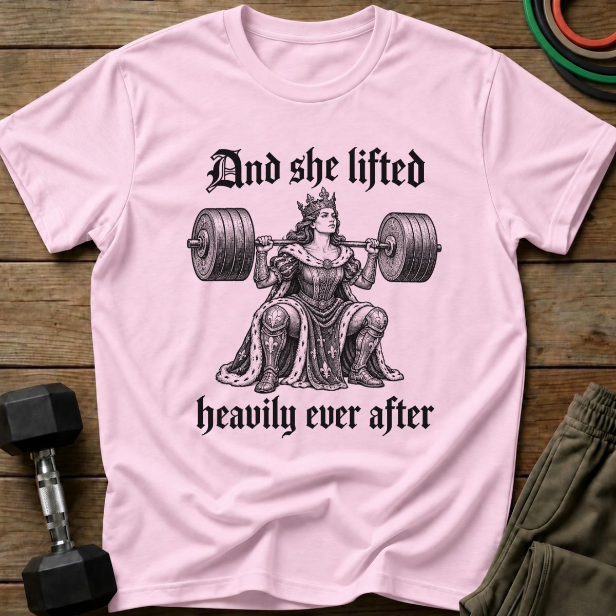 She Lifted T-Shirt
